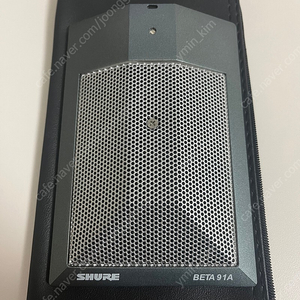 킥드럼 마이크 Shure Beta 91A 판매합니다!