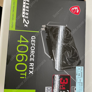 msi 4060ti 벤투시 새상품 미개봉