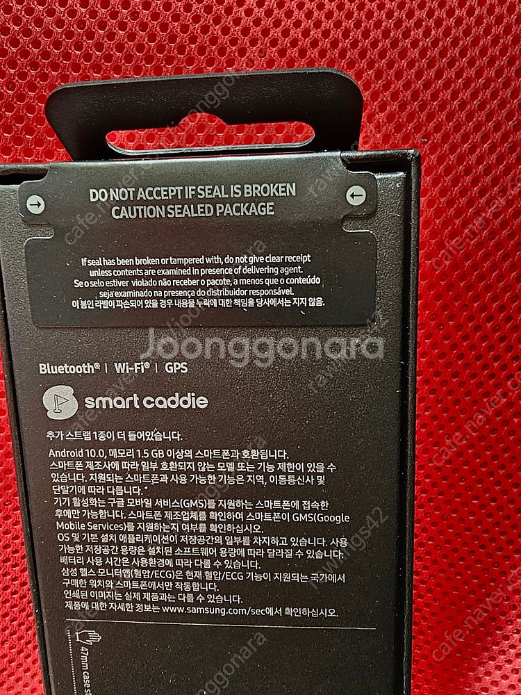 [미개봉 새제품] 갤럭시워치6 클래식 골프에디션 47m...--3