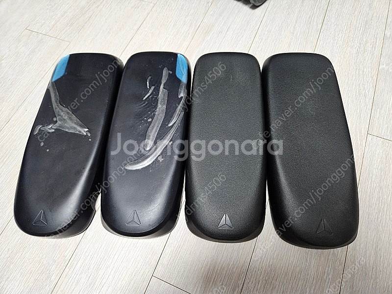 시크릿랩 타이탄 에보2022 스텔스 가죽 R 사이즈 게이밍 의자 + 럼버 필로우 프로 + 테크노젤 암레스트--2