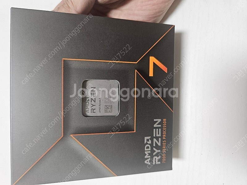 라이젠 7700x cpu 팝니다--0