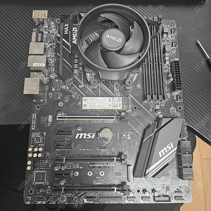 라이젠3600x + x470게이밍 플러스 + m.2 ssd 512 조합 팝니다.