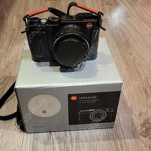 라이카 LEICA D-LUX (Typ 109) + 전용 후레쉬 + D-Lux 가죽케이스(Full Case) +게리즈 하프케이스(Gariz Half Case) + 가죽스트랩