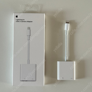 애플 정품 Lightning-USB 3 카메라 어댑터