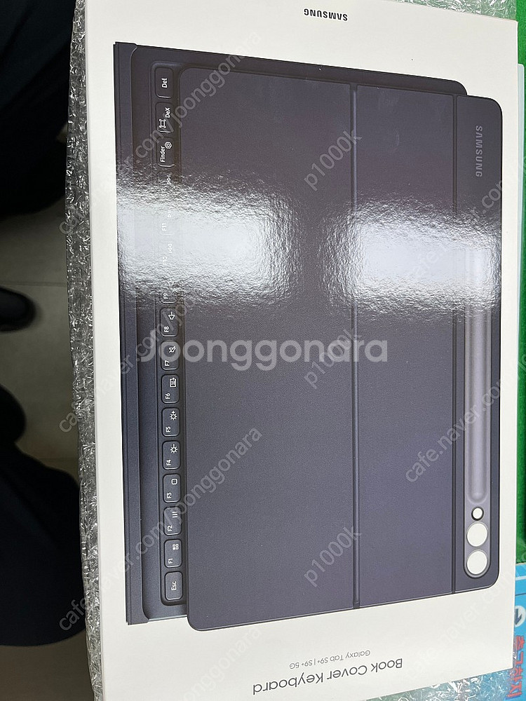 갤럭시탭 s9플러스, s9 fe 플러스 용 키보드 북커...--0