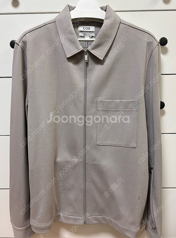코스 코튼 저지 집업 자켓 COS COTTON JERS...--1
