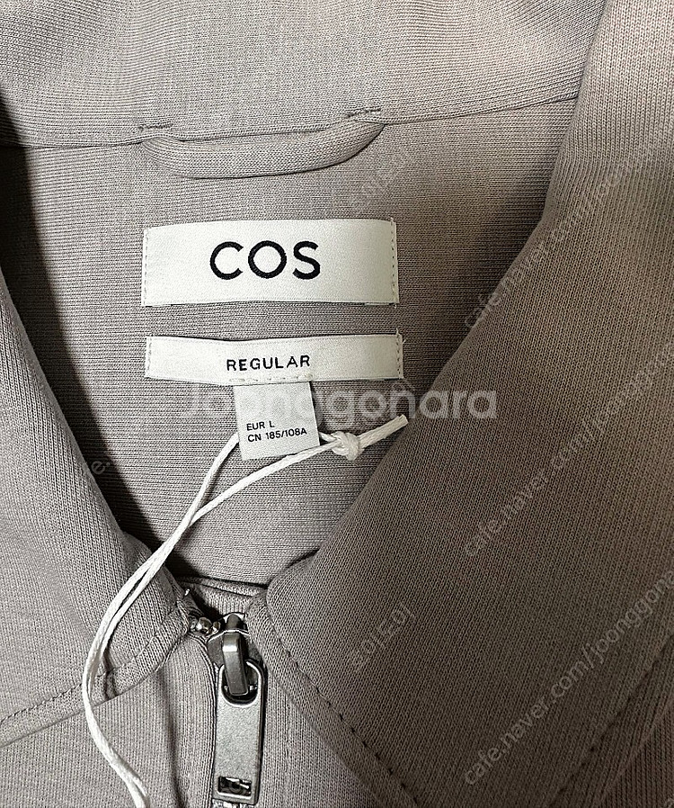 코스 코튼 저지 집업 자켓 COS COTTON JERS...--3