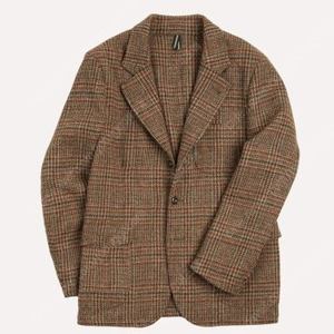 드레익스 Brown Prince of Wales Check Harris Tweed Games Blazer Mk. VII 팝니다