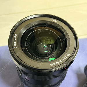 소니 sony 1635gm 2.8f 렌즈 팝니다.