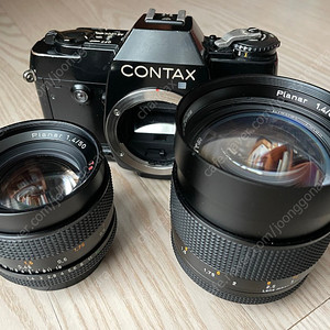 CONTAX 137MA+ Planar 50/85mm