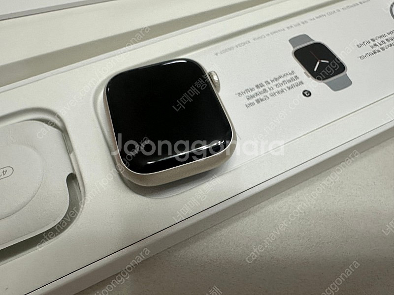 애플워치 8 스타라이트 gps 41mm--0