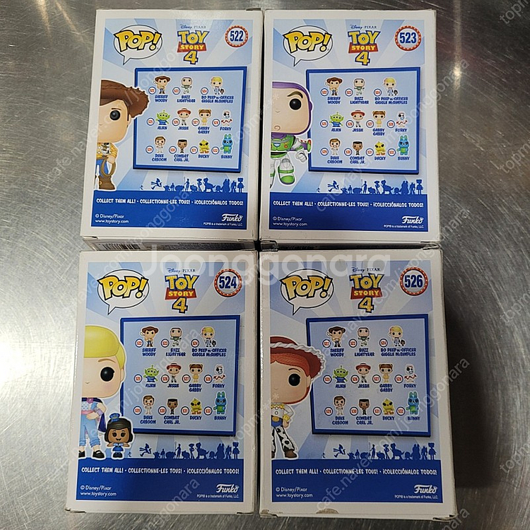 펀코팝 토이스토리4 우디, 버즈, 제시, 보핍--1