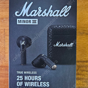 Marshall minor3 마샬 마이너3 무선 블루투스이어폰