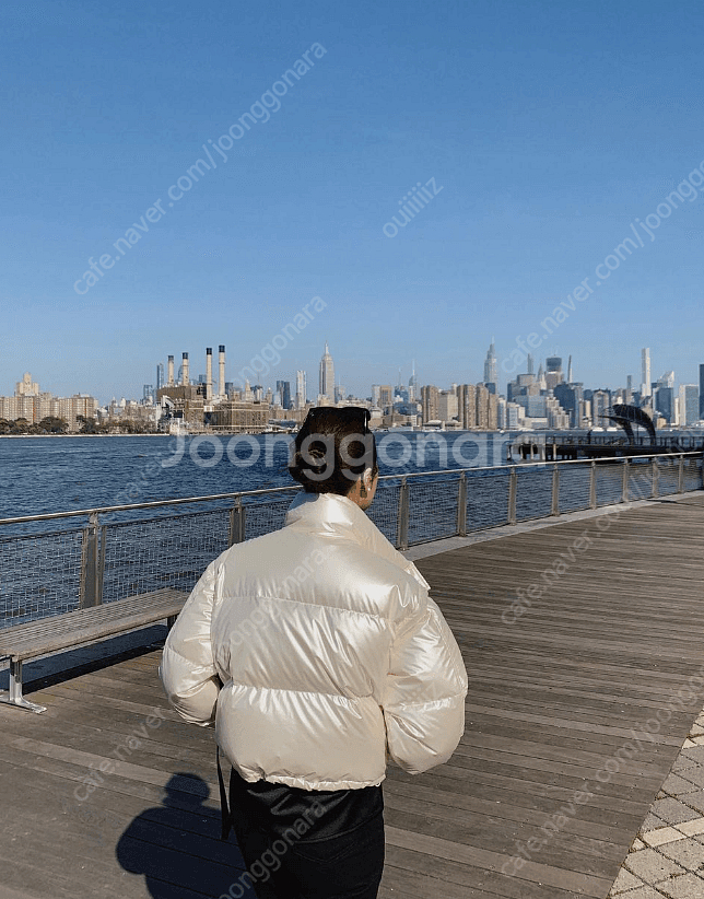 브론 (bronn) 펄패딩 아이보리 판매--2