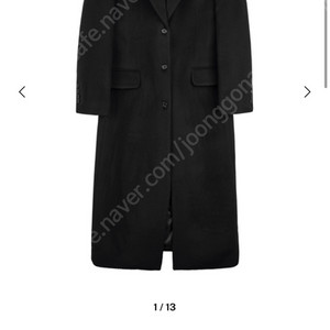 < REPOS, 리포스 > RACCON MAXI COAT (BLACK)