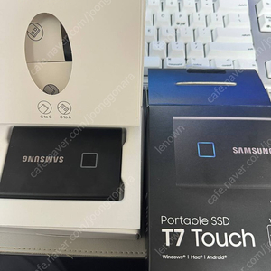 삼성 SSD T7 Touch 1Tb(외장하드) 싸게 팝니다