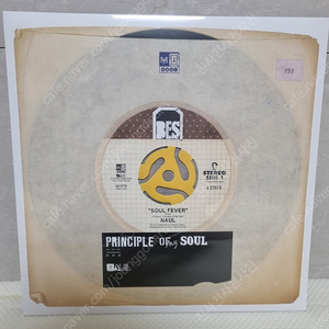 나얼 1집 Principle of my soul 발매 10주년 기념판 LP / 미개봉 / 블랙