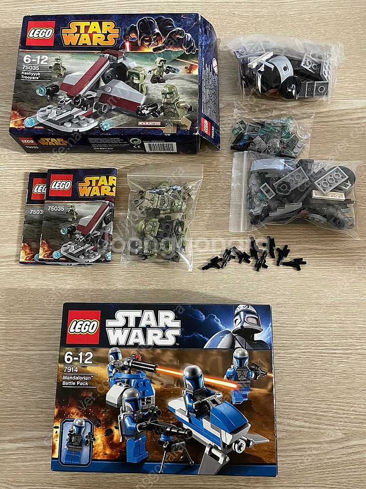 레고 스타워즈 7914, 75035, 75218, 미니피규어 판매합니다.--0
