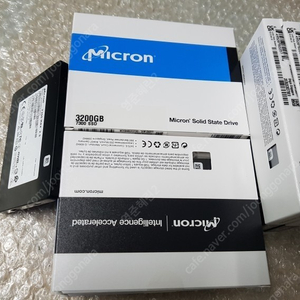 (새상품) 마이크론 7300MAX 3.2TB 미개봉제품 U.2 NVME MTFDHBE3T2TDG (AS 2026년까지 남음)