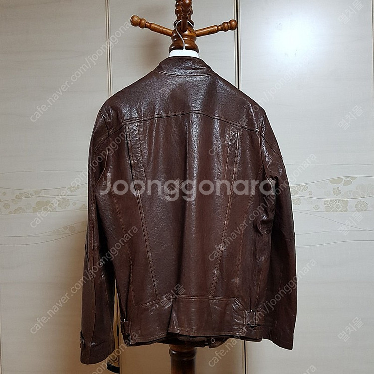 게스 라이더 통 양가죽 램 가죽 자켓 105 XL 간지...--2