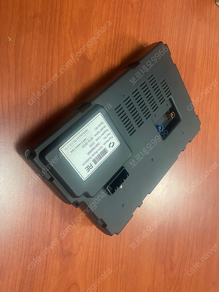 르노삼성 sm7용 순정네비 모니터--1