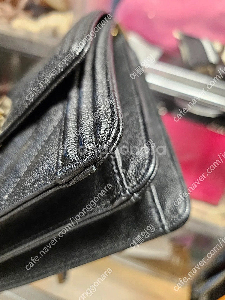 샤넬 보이 사첼백 팝니다--5