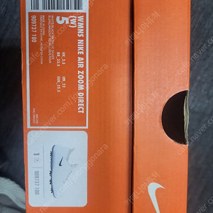 여성 골프화 nike air zoom direct (220mm, new)