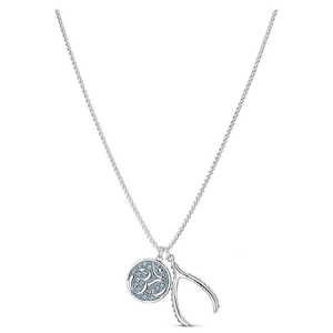 스와로브스키 SWAROVSKI OM AUM 옴 목걸이 새상품