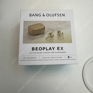 뱅앤올룹슨 베오플레이 EX (Beoplay EX) Gold Tone 노이즈 캔슬링 완전 무선 이어폰