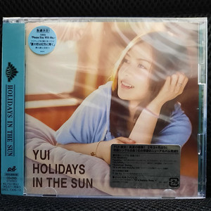 유이 YUI HOLIDAYS IN THE SUN 일본반 초회한정 미개봉 신품