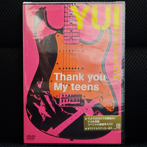 YUI 유이 라이브 DVD Thank you My teens 미개봉 신품