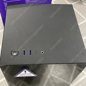 NZXT H1 V2 블랙 국내정발 팝니다.