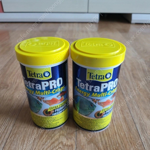 테트라 프로에너지 110g/ 500ml 2개 판매합니다.