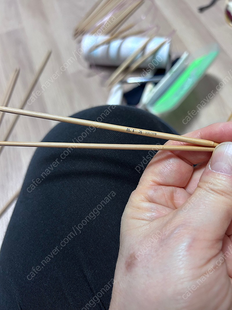 대바늘 세트 이미지