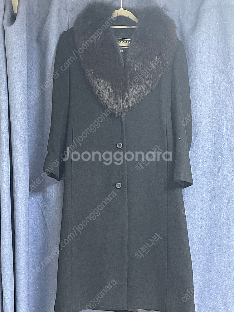 빈티지 여성코트 모 100 (캐시미어40포함)--0