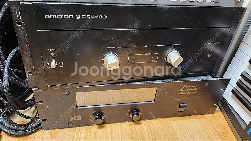 크라운 암크론 amcron ps-400 앰프 팝니다--0