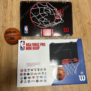 윌슨 NBA FORGE PRO MINI HOOP 벽걸이 미니골대