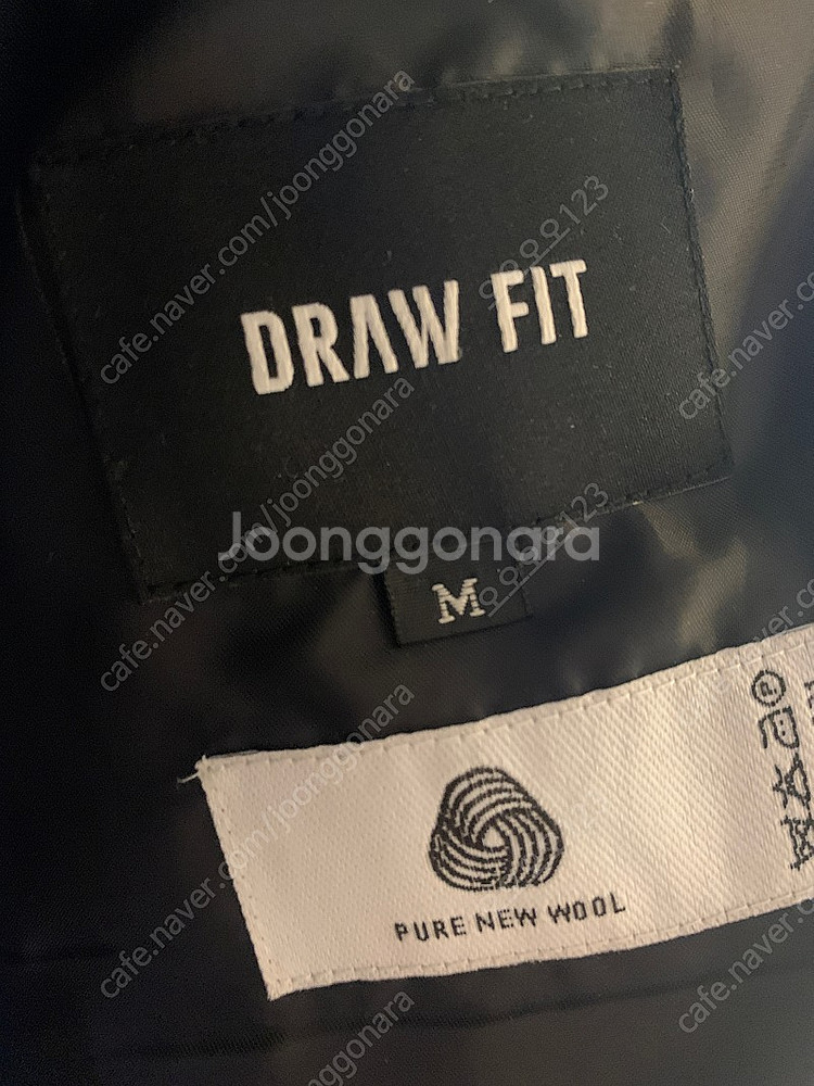 드로우핏 퓨어 캐시미어 발마칸 브라운 M--1