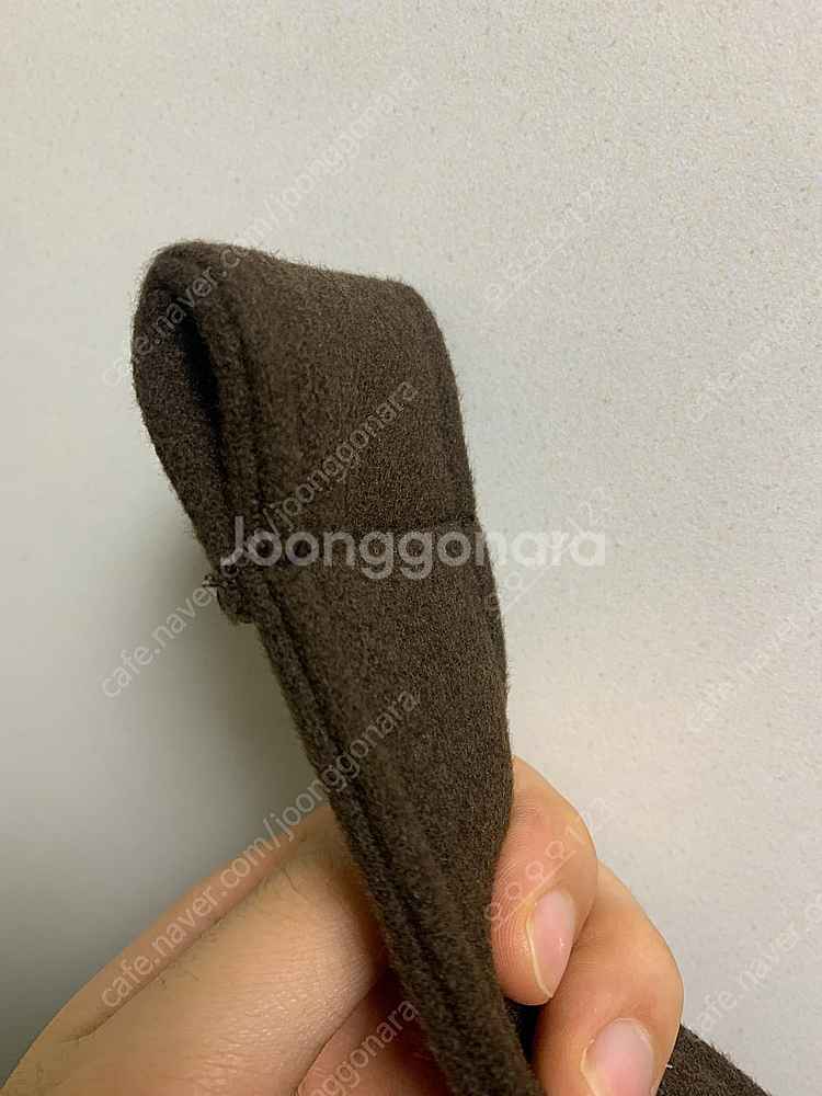 드로우핏 퓨어 캐시미어 발마칸 브라운 M--2