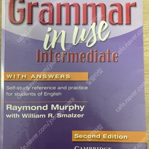 그래머 인 유즈 인터미디어트 원서 + MP3 음원 / Grammar in use Intermediate