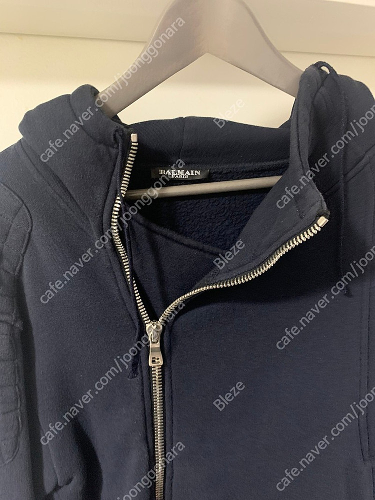 [판매] 발망 / 사선 바이커 후드 집업 자켓 / S (95~100) 이미지