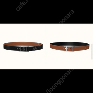 에르메스 남자 벨트 쿠엔틴 리버서블 벨트 32mm Quentin reversible belt