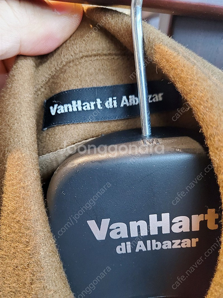 Vanhart di albazar 카멜색 캐시미어코트--5