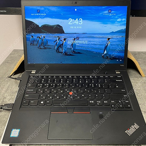 씽크패드 T480s NVIDIA 그레픽카드 노트북