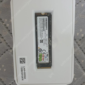 신품급 삼성 PM9A1 1tb NVME SSD AS 22개월 남음