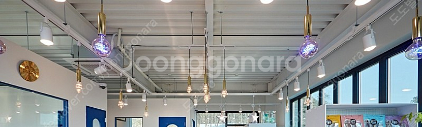 천장 레일, LED전구, 팬던트조명, 포인트 조명--9
