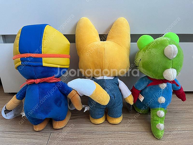 뽀로로 봉제인형 3개--1