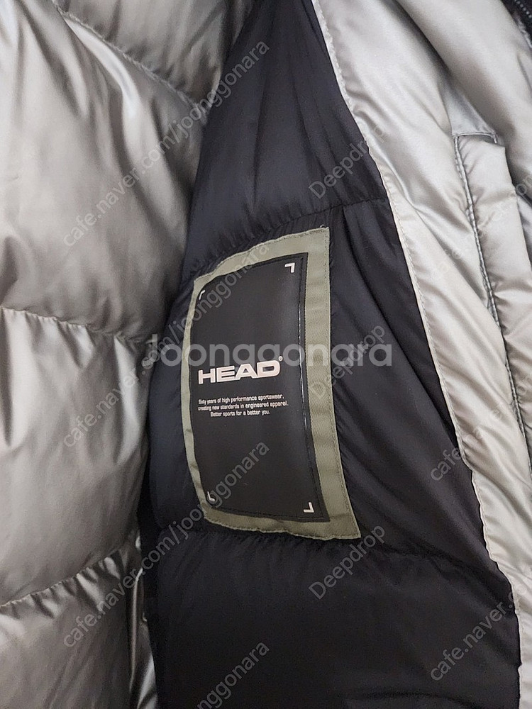 HEAD Shipo 벤치코트 판매합니다.(이수혁 롱패딩...--2