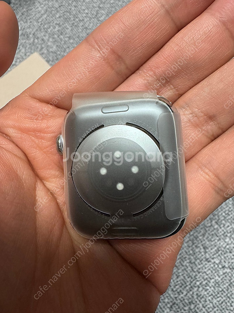 애플워치 6 에르메스 44mm 실버 리퍼 후 미사용 본...--2