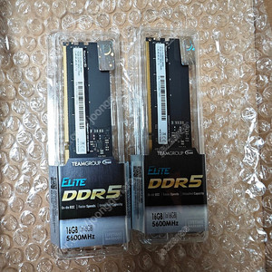 가격인하]팀그룹 TeamGroup DDR5-5600 CL46 Elite 서린 (16GB) 미개봉 16g X 4개, 2개 판매합니다